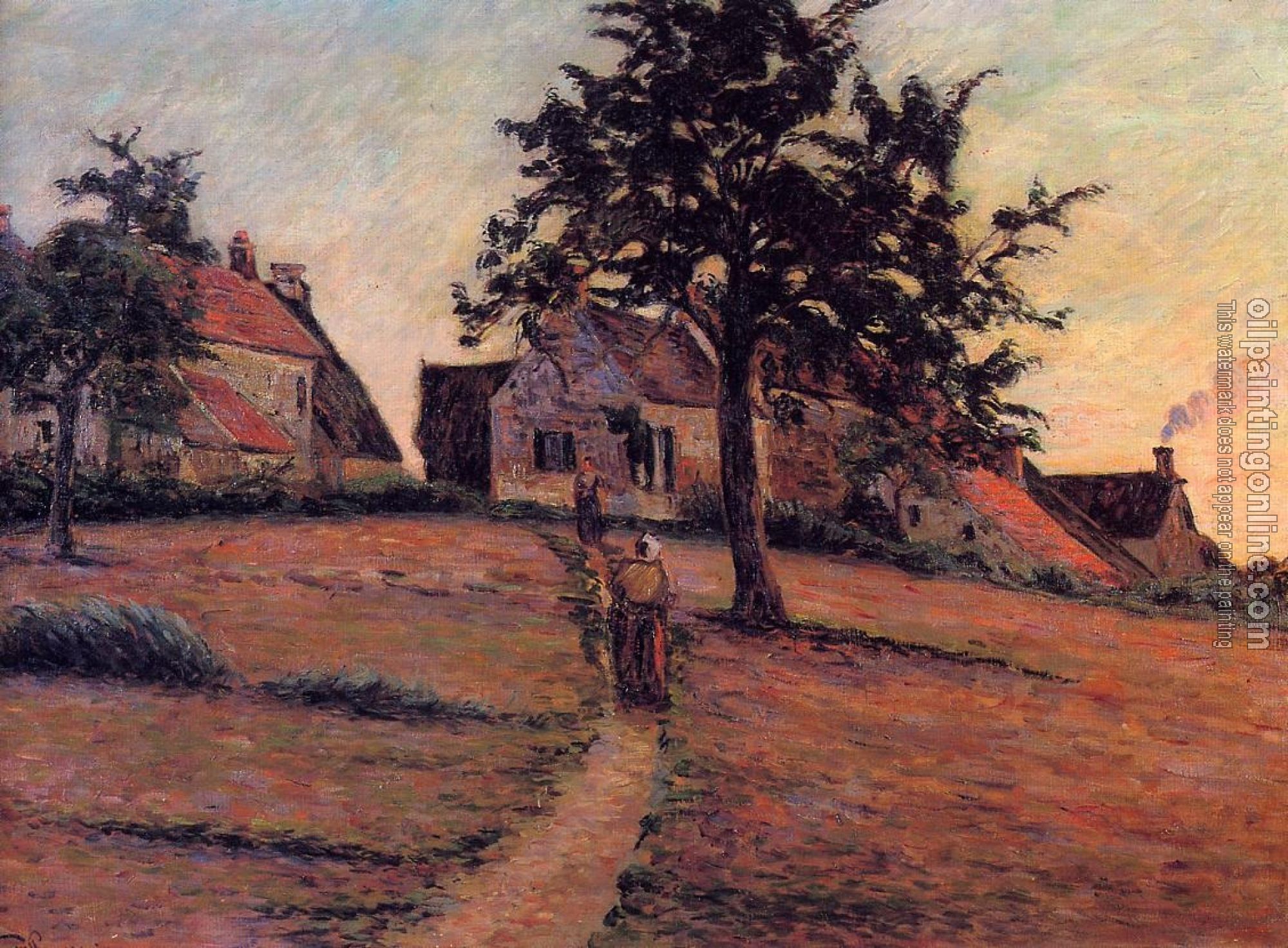 Guillaumin, Armand - Damiette, Sunset